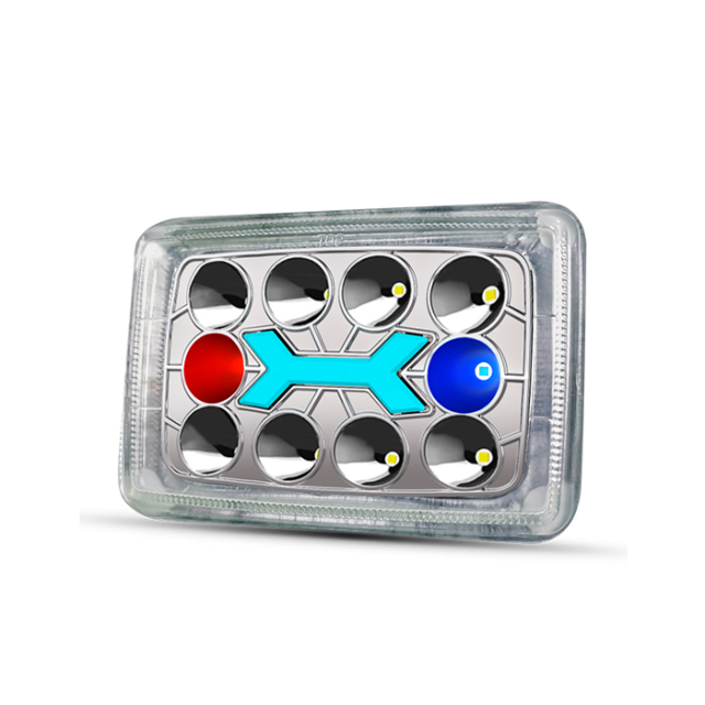 مصباح أمامي LED شبه مُجمّع للدراجات النارية AX100