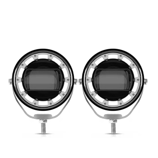 Motorcycle Car LED External Projector Lens Spotlight