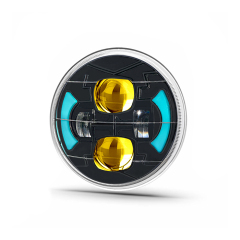 Faro LED semiensamblado de 5,75" y 6" para motocicleta GN125 CM125