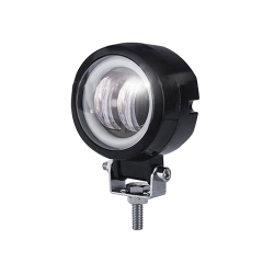 Foco de lente de proyector LED externo para motocicleta y coche