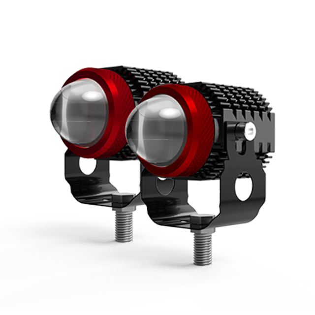 Motorcycle Car LED External Projector Lens Spotlight