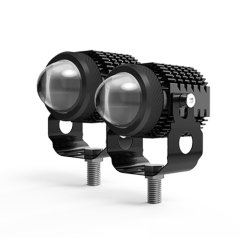 Motorcycle Car LED External Projector Lens Spotlight