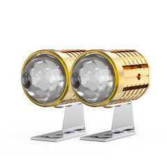 Foco de lente de proyector LED externo para motocicleta y coche
