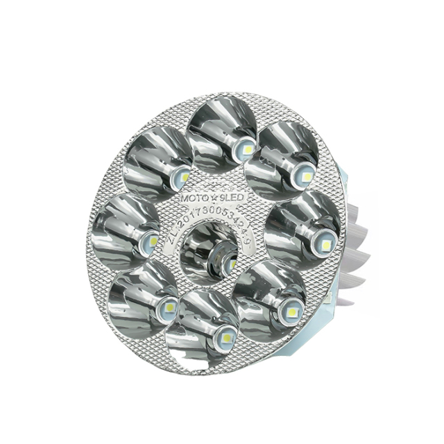 مصباح أمامي مدمج بتقنية LED للدراجات النارية