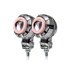 Motorcycle Car LED External Projector Lens Spotlight