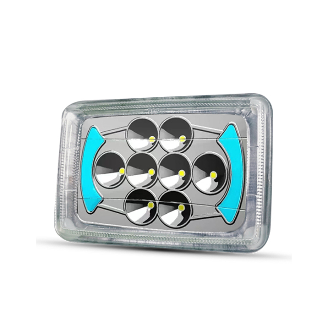 مصباح أمامي LED شبه مُجمّع للدراجات النارية AX100