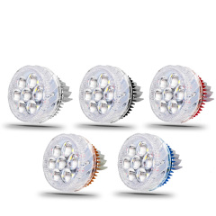 مصباح أمامي مدمج بتقنية LED للدراجات النارية