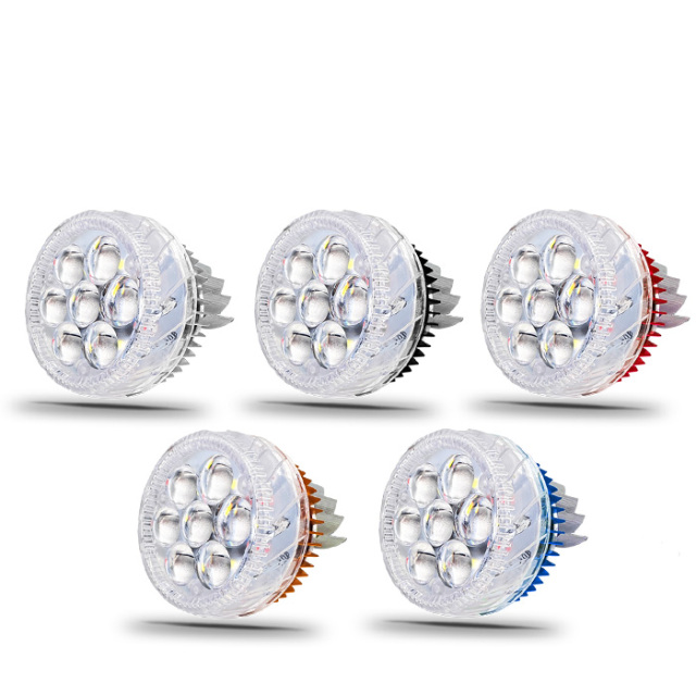 مصباح أمامي مدمج بتقنية LED للدراجات النارية