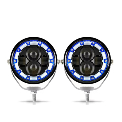 Motorcycle Car LED External Projector Lens Spotlight