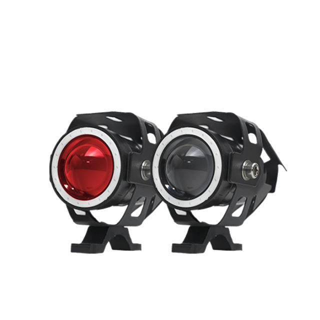 Motorcycle Car LED External Projector Lens Spotlight