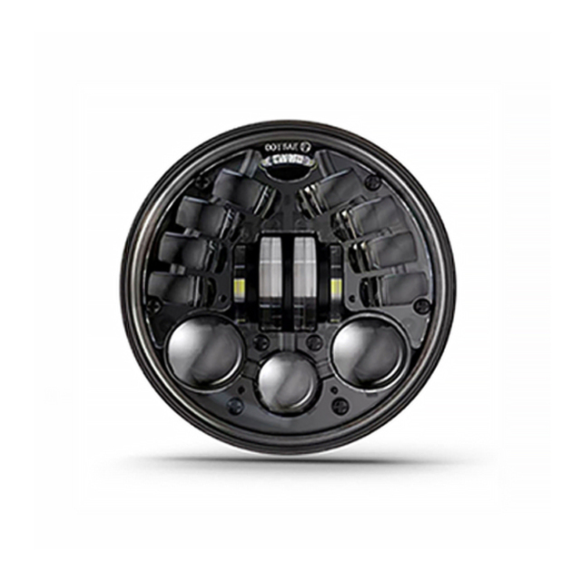 Motorcycle Semi-assembly 5.75" 6" LED Headlight for GN125 CM125