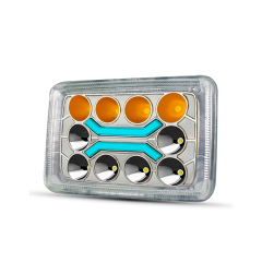 مصباح أمامي LED شبه مُجمّع للدراجات النارية AX100