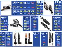 Luz indicadora de giro LED para motocicleta