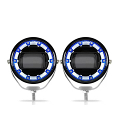 Motorcycle Car LED External Projector Lens Spotlight