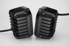 مصباح كشاف LED خارجي بعدسة عرض ضوئية للدراجات النارية والسيارات