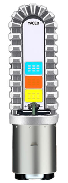 مصباح أمامي LED للدراجات النارية BA20D H6