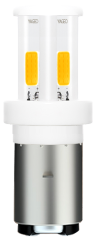 Bombilla LED para faros delanteros de motocicleta BA20D H6