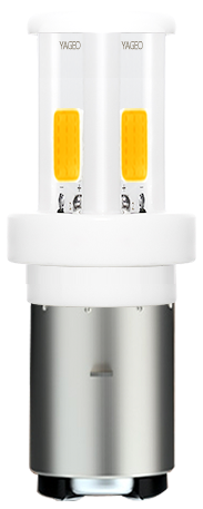 Bombilla LED para faros delanteros de motocicleta BA20D H6