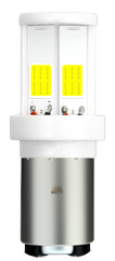 Bombilla LED para faros delanteros de motocicleta BA20D H6