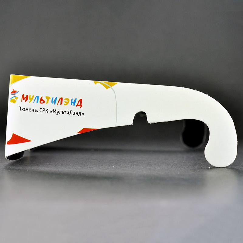 Custom Paper Linear Polarized 3D Glasses for IMAX & 3D Cinemas (Model:SNLP001)
