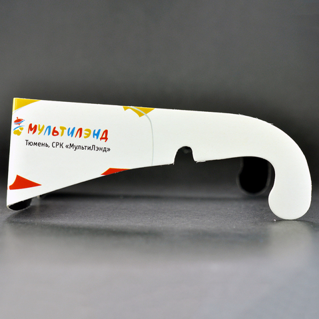Custom Paper Linear Polarized 3D Glasses for IMAX & 3D Cinemas (Model:SNLP001)