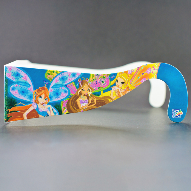 Custom Paper Linear Polarized 3D Glasses for IMAX & 3D Cinemas (Model:SNLP006)