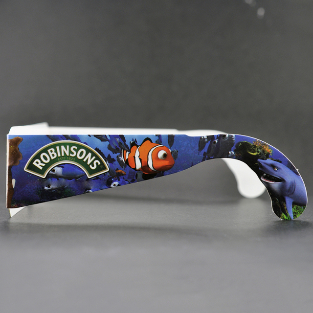 Custom Paper Linear Polarized 3D Glasses for IMAX & 3D Cinemas (Model:SNLP010)