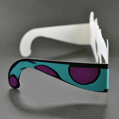 Custom Paper Linear Polarized 3D Glasses for IMAX & 3D Cinemas (Model:SNLP002)