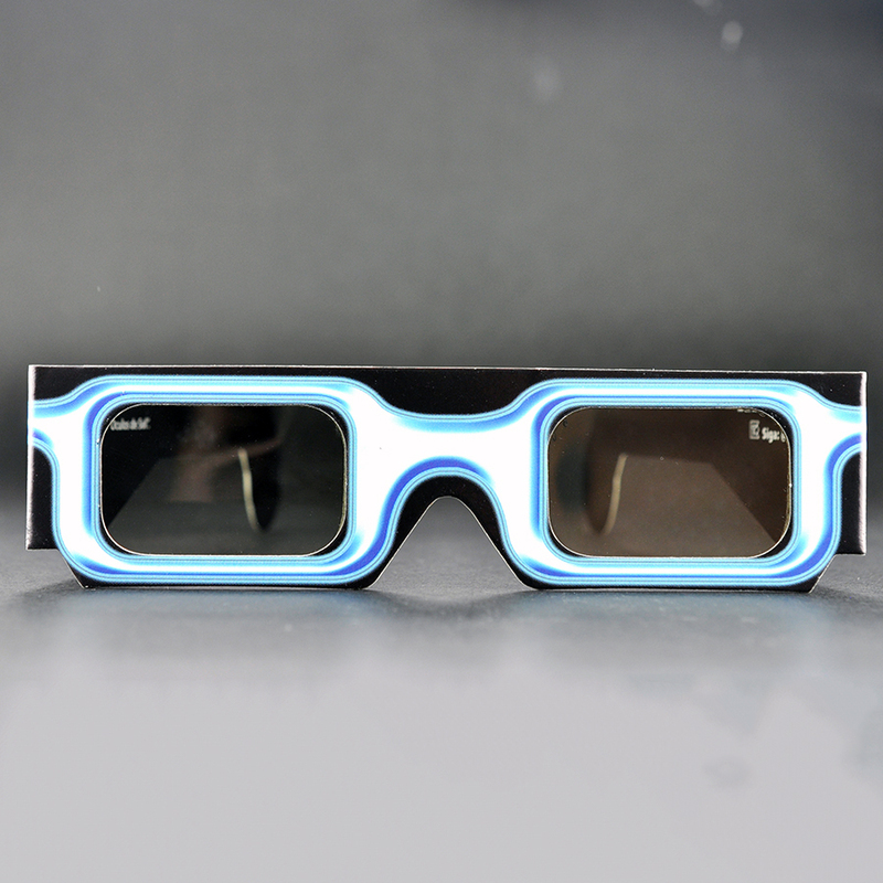 Custom Paper Linear Polarized 3D Glasses for IMAX & 3D Cinemas (Model:SNLP014)