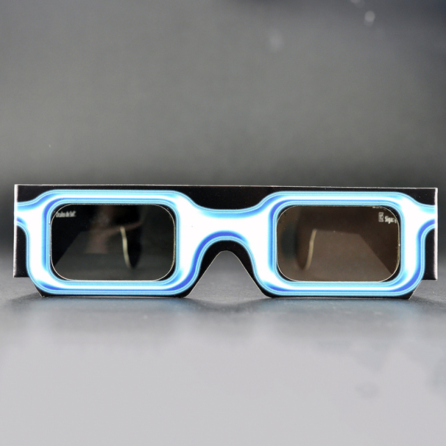 Custom Paper Linear Polarized 3D Glasses for IMAX & 3D Cinemas (Model:SNLP014)
