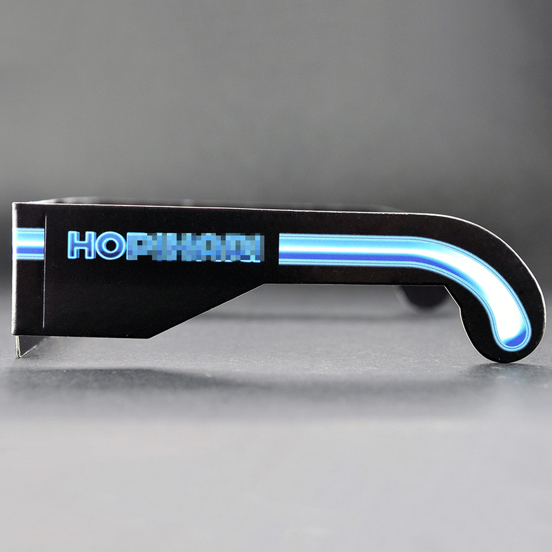 Custom Paper Linear Polarized 3D Glasses for IMAX & 3D Cinemas (Model:SNLP014)