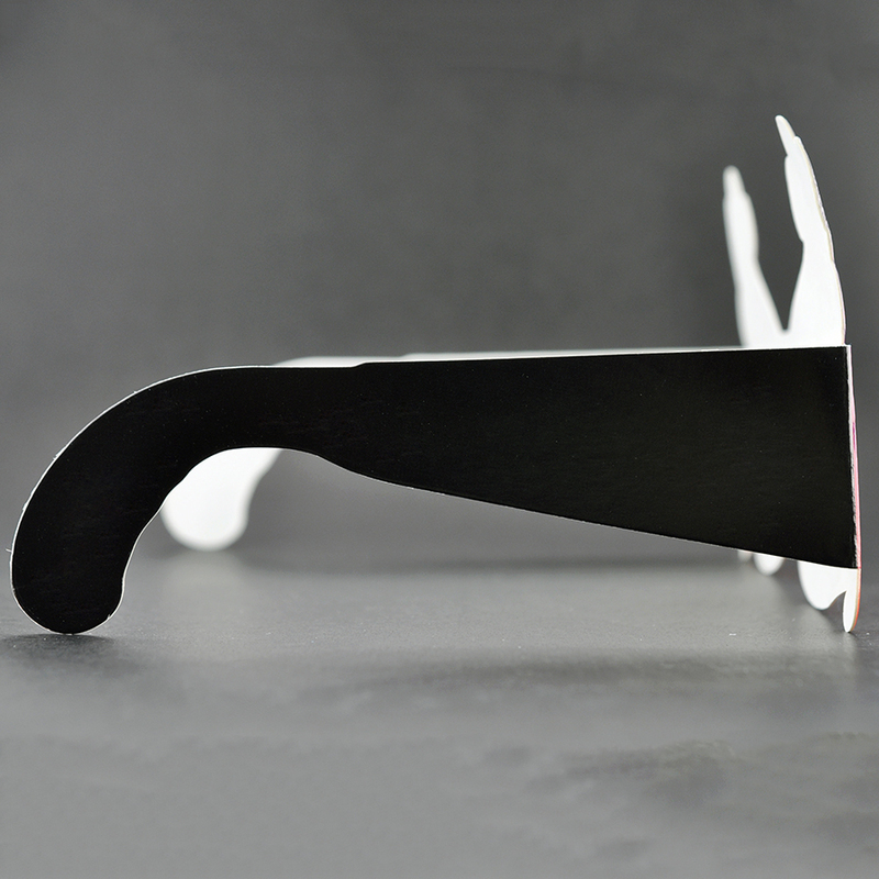 Custom Paper Linear Polarized 3D Glasses for IMAX & 3D Cinemas (Model:SNLP020)