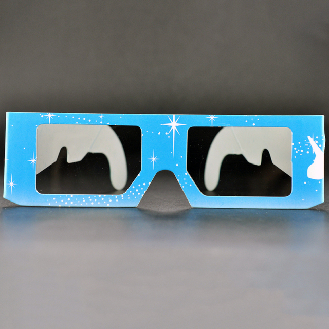 Custom Paper Linear Polarized 3D Glasses for IMAX & 3D Cinemas (Model:SNLP021)