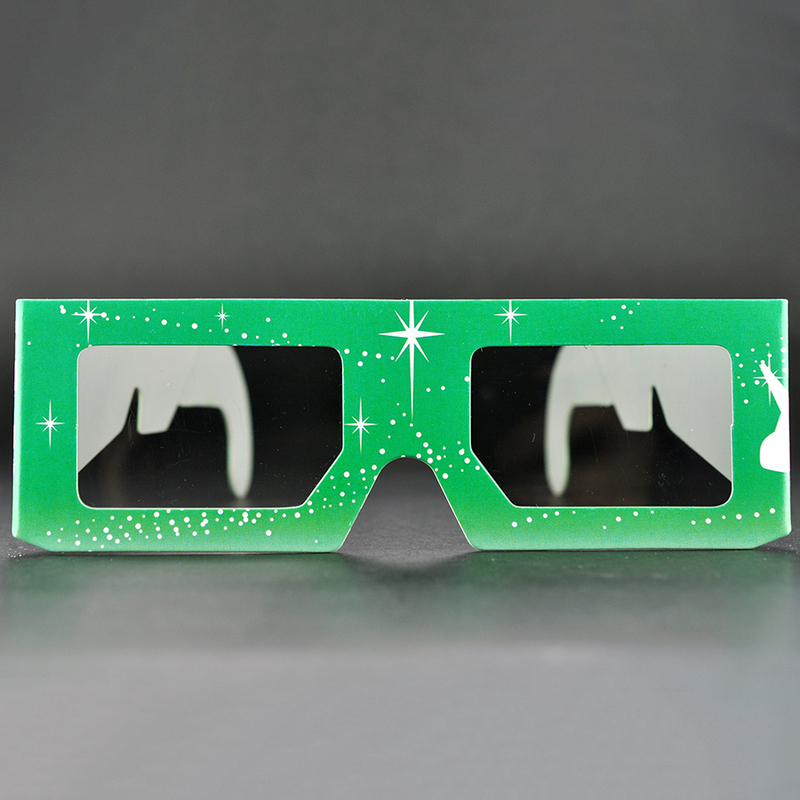 Custom Paper Linear Polarized 3D Glasses for IMAX & 3D Cinemas (Model:SNLP022)