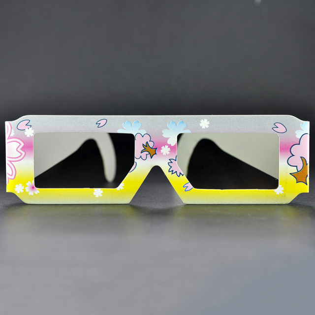 Custom Paper Linear Polarized 3D Glasses for IMAX & 3D Cinemas (Model:SNLP027)