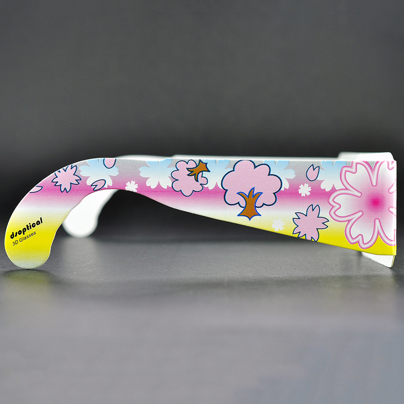 Custom Paper Linear Polarized 3D Glasses for IMAX & 3D Cinemas (Model:SNLP027)