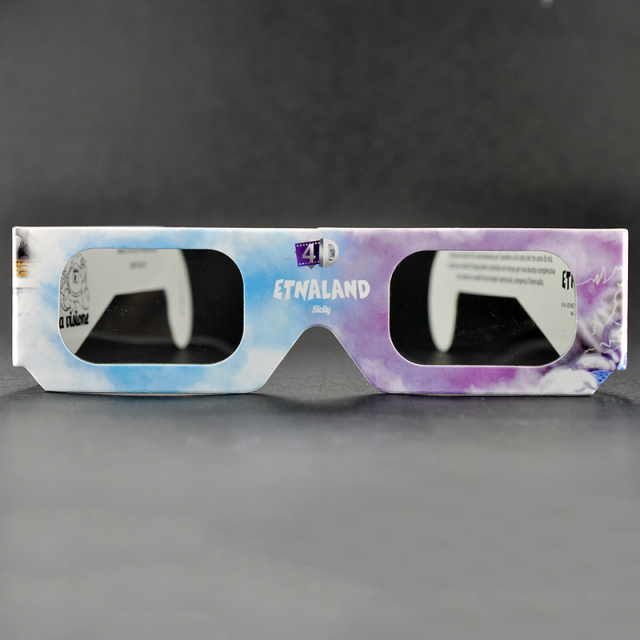 Custom Paper Linear Polarized 3D Glasses for IMAX & 3D Cinemas (Model:SNLP031)