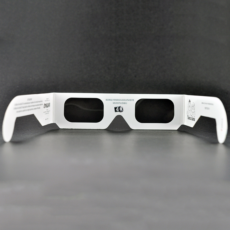 Custom Paper Linear Polarized 3D Glasses for IMAX & 3D Cinemas (Model:SNLP031)