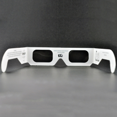 Custom Paper Linear Polarized 3D Glasses for IMAX & 3D Cinemas (Model:SNLP031)