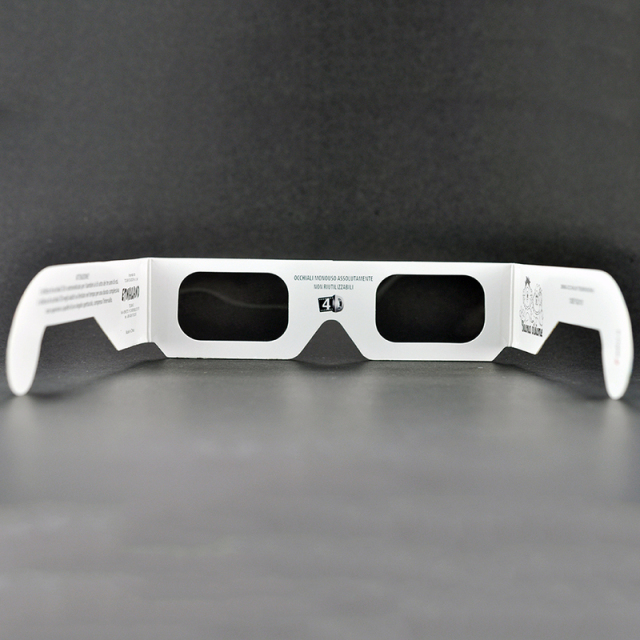 Custom Paper Linear Polarized 3D Glasses for IMAX & 3D Cinemas (Model:SNLP031)