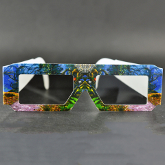 Custom Paper Linear Polarized 3D Glasses for IMAX & 3D Cinemas (Model:SNLP033)
