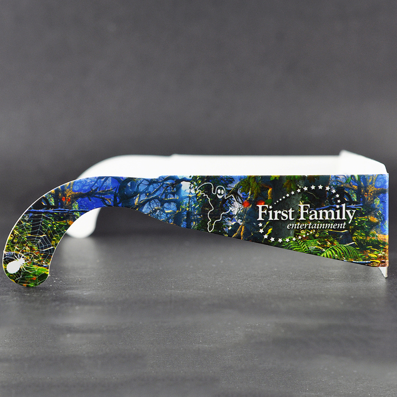 Custom Paper Linear Polarized 3D Glasses for IMAX & 3D Cinemas (Model:SNLP033)