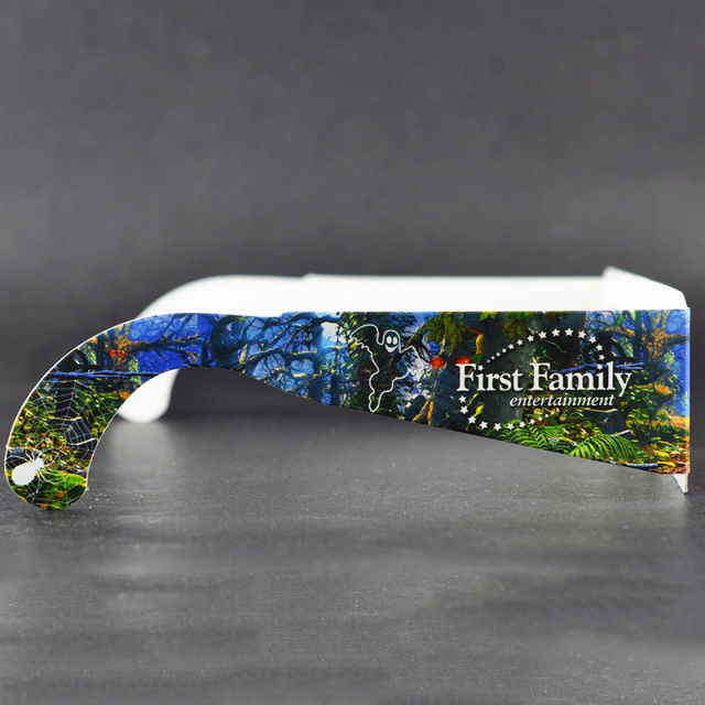 Custom Paper Linear Polarized 3D Glasses for IMAX & 3D Cinemas (Model:SNLP033)