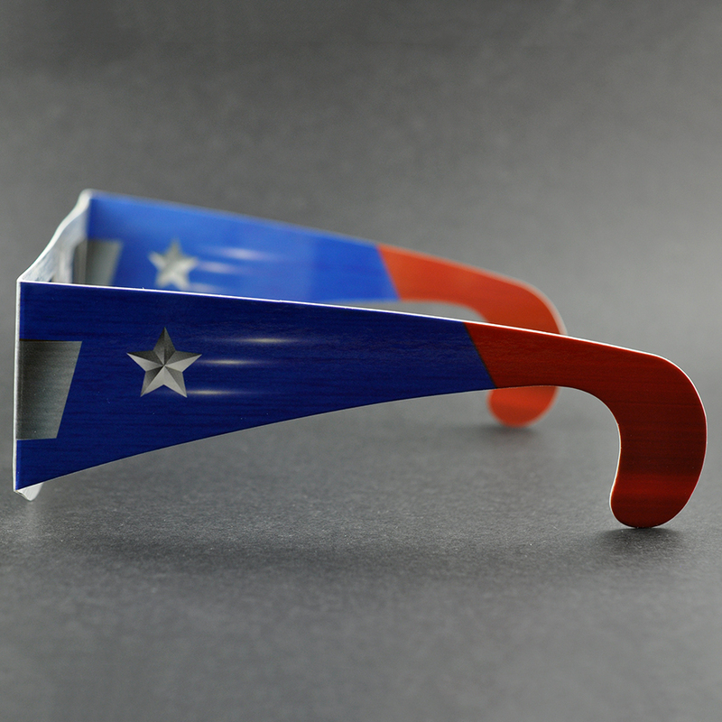 Custom Paper Linear Polarized 3D Glasses for IMAX & 3D Cinemas (Model:SNLP039)