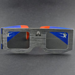 Custom Paper Linear Polarized 3D Glasses for IMAX & 3D Cinemas (Model:SNLP039)