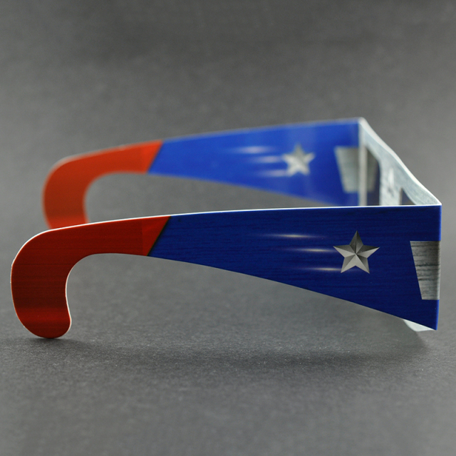 Custom Paper Linear Polarized 3D Glasses for IMAX & 3D Cinemas (Model:SNLP039)