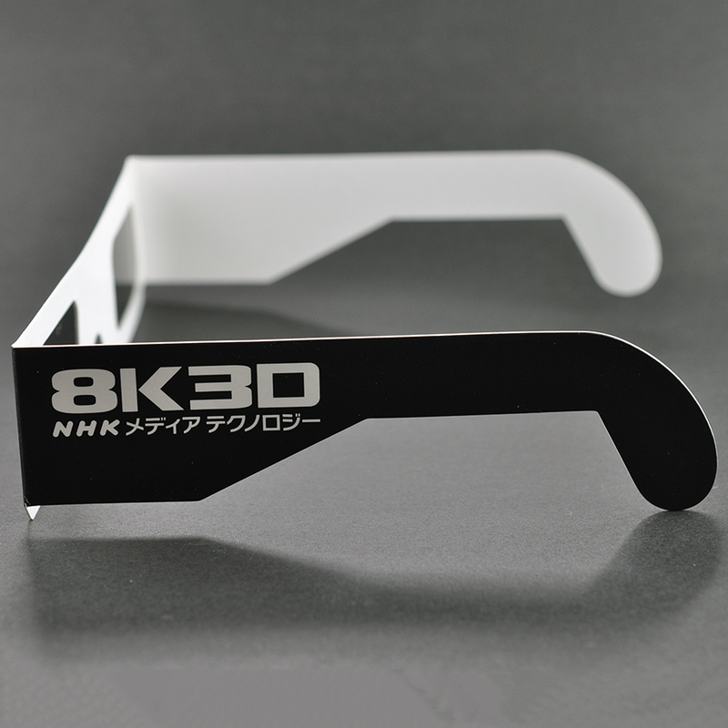 Custom Paper Linear Polarized 3D Glasses for IMAX & 3D Cinemas (Model:SNLP040)