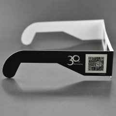 Custom Paper Linear Polarized 3D Glasses for IMAX & 3D Cinemas (Model:SNLP040)