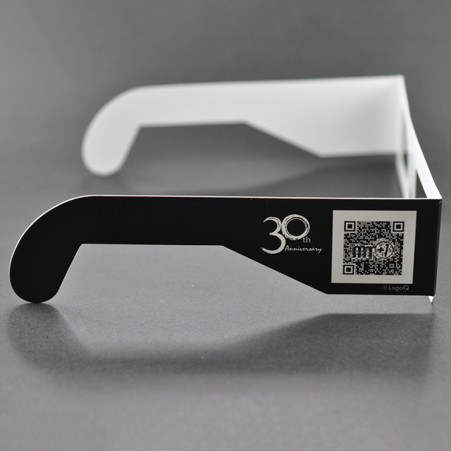 Custom Paper Linear Polarized 3D Glasses for IMAX & 3D Cinemas (Model:SNLP040)