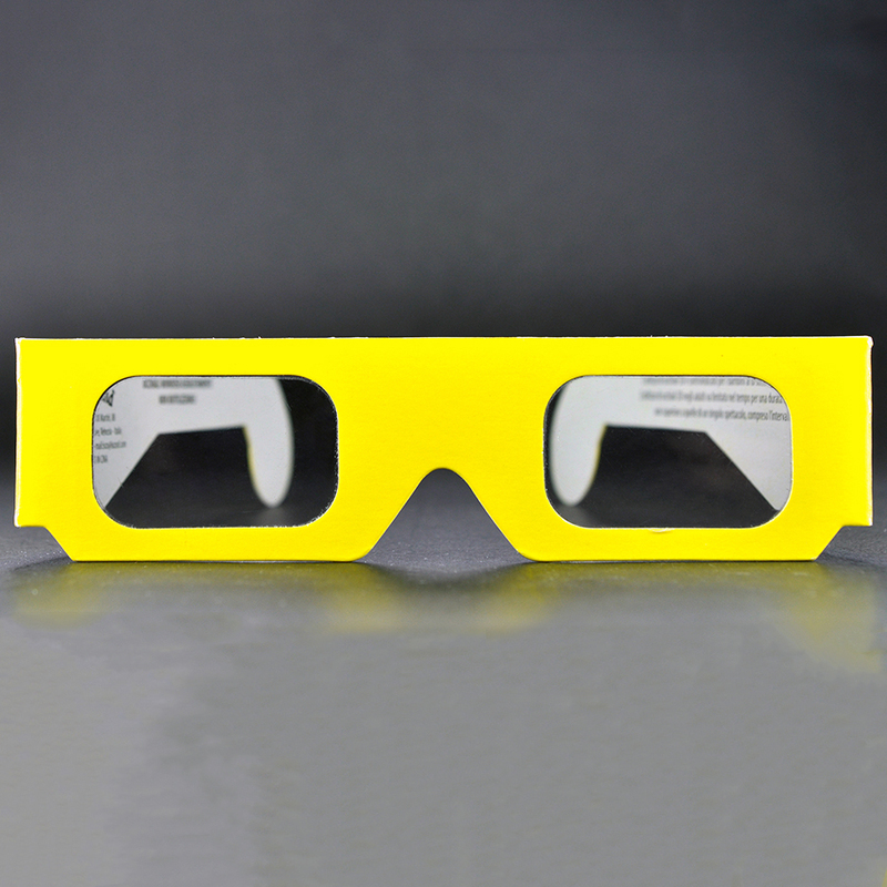 Custom Paper Linear Polarized 3D Glasses for IMAX & 3D Cinemas (Model:SNLP041)